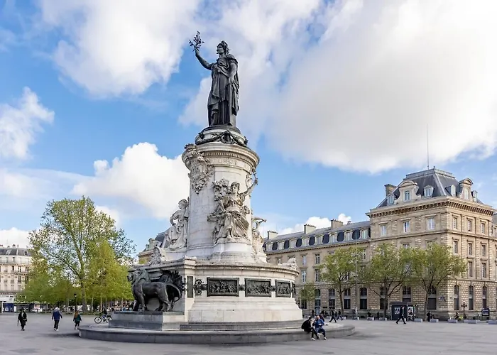 A43 Republic # 1bedroom # Marais # Paris03 # Ac Apartment Paris